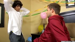 Twink best man strips plus gets fucked beside front the wedding